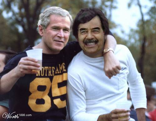 Saddam e Bush 2