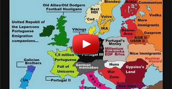 A Europa vista pelos portugueses