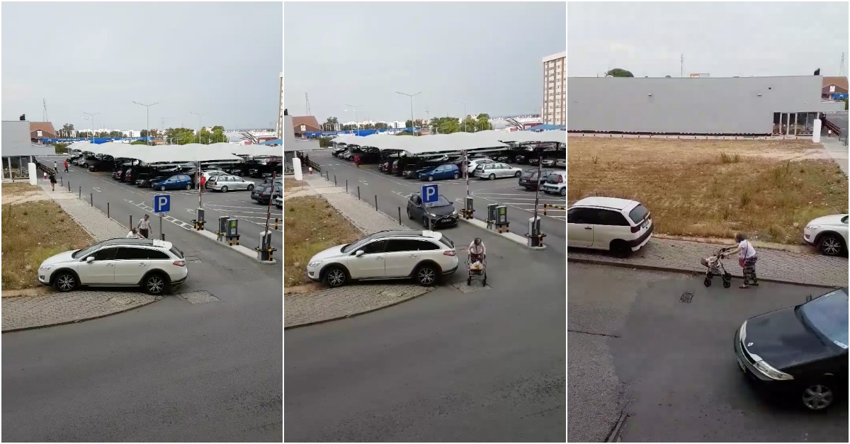 Vídeo filmado em Setúbal mostra como existem condutores idiotas