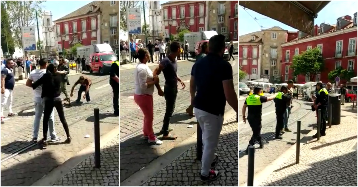 Homem evita assalto em Lisboa e é agredido nas barbas da polícia