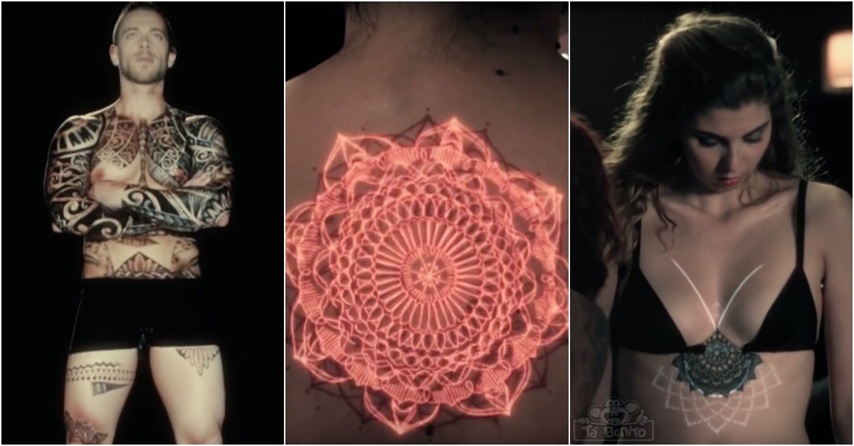 Portugueses criam tatuagens que se transformam em animações