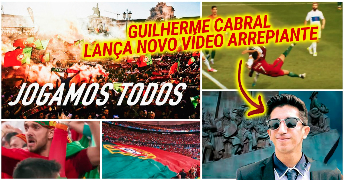 Guilherme Cabral está de volta com um novo vídeo motivacional para Portugal no Mundial