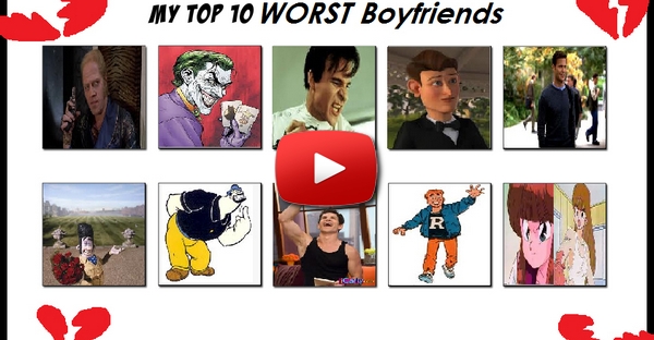 Os 10 Piores Namorados de Sempre