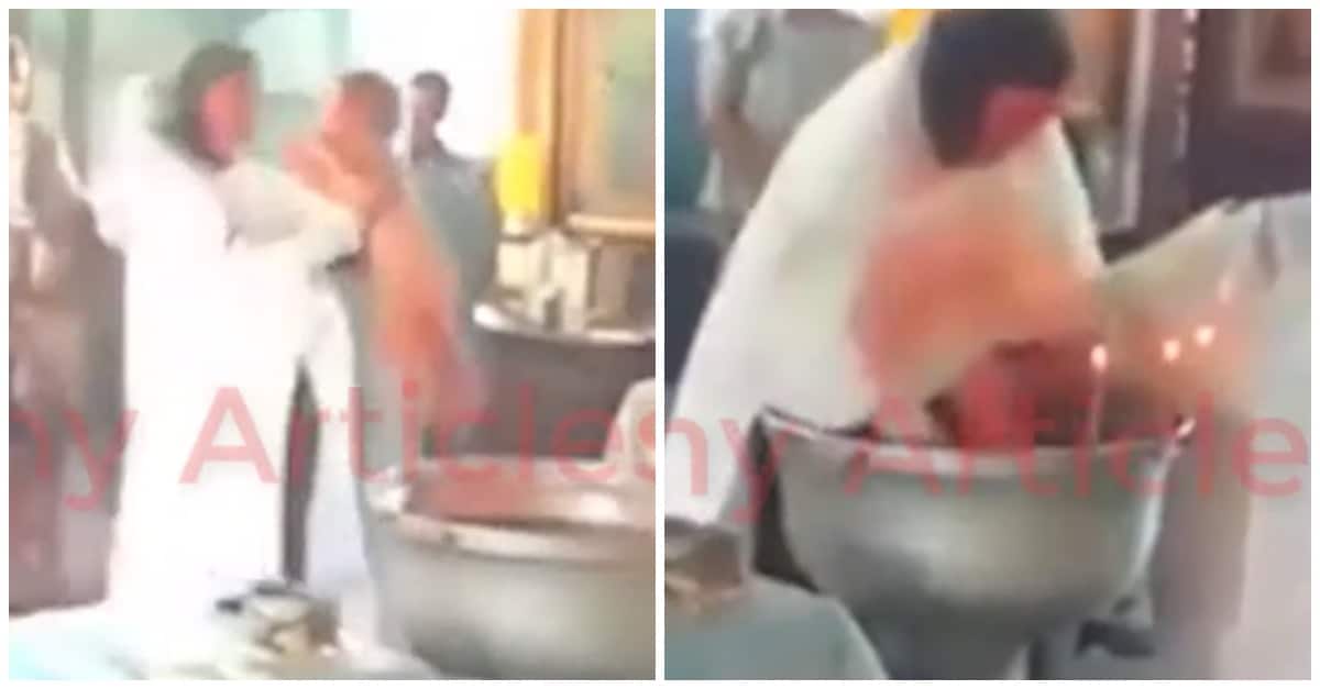 Padre suspenso após deixar bebé ferido e quase o afogar durante o batismo