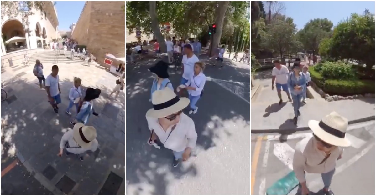 Turistas gravam acidentalmente carteiristas em várias tentativas de roubo em Maiorca