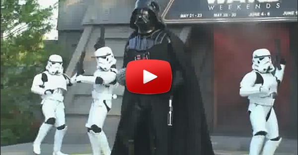 Darth Vader dança ao som de Michael Jackson
