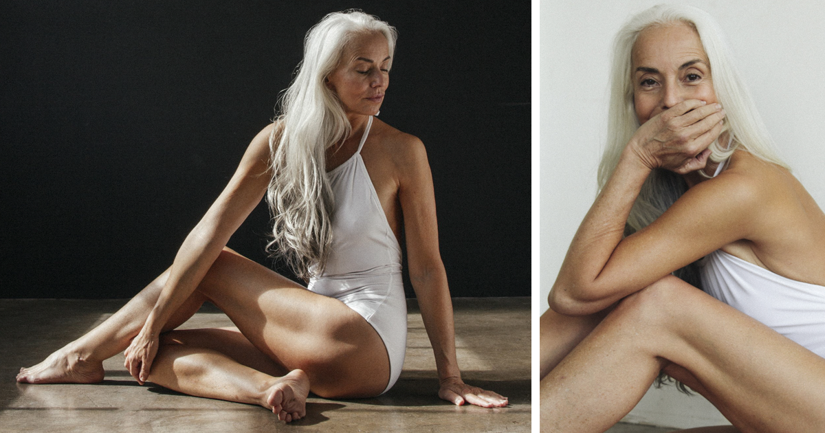 Com 61 anos impressiona com o seu corpo jovem numa publicidade a bikinis