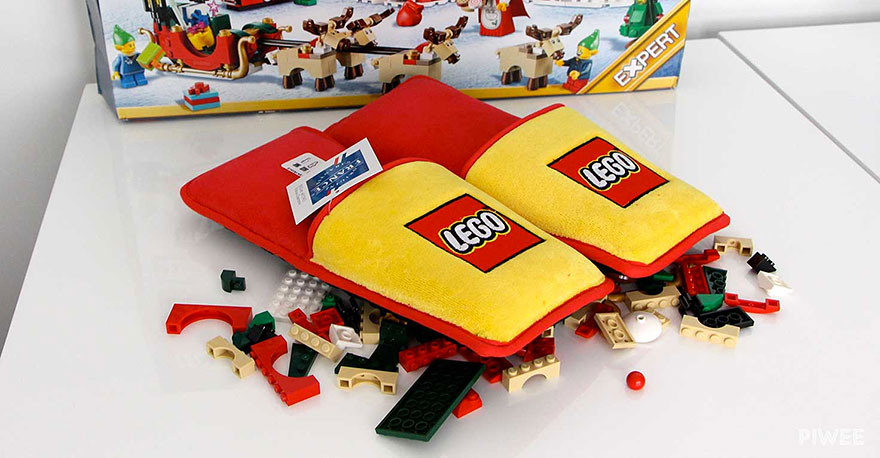 LEGO lança chinelos Anti-LEGO acabando com 66 anos de dor