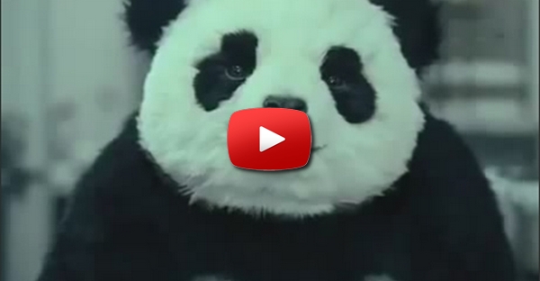 Campanha completa do Panda violento - Anúncio de queijo