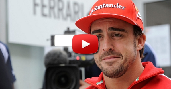 Cameraman é "trollado" por Fernando Alonso que não esperava aquilo do piloto