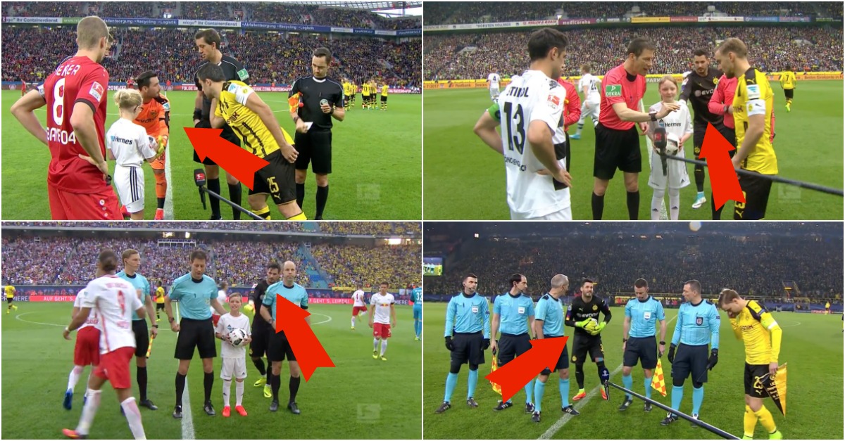 Guarda-redes do Borussia Dortmund tem um ritual "estranho" antes dos jogos