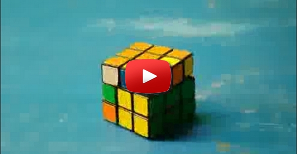 Stop Motion do cubo Rubik