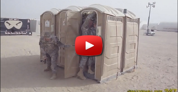 Quantos tropas cabem num WC, com 1 mulher?