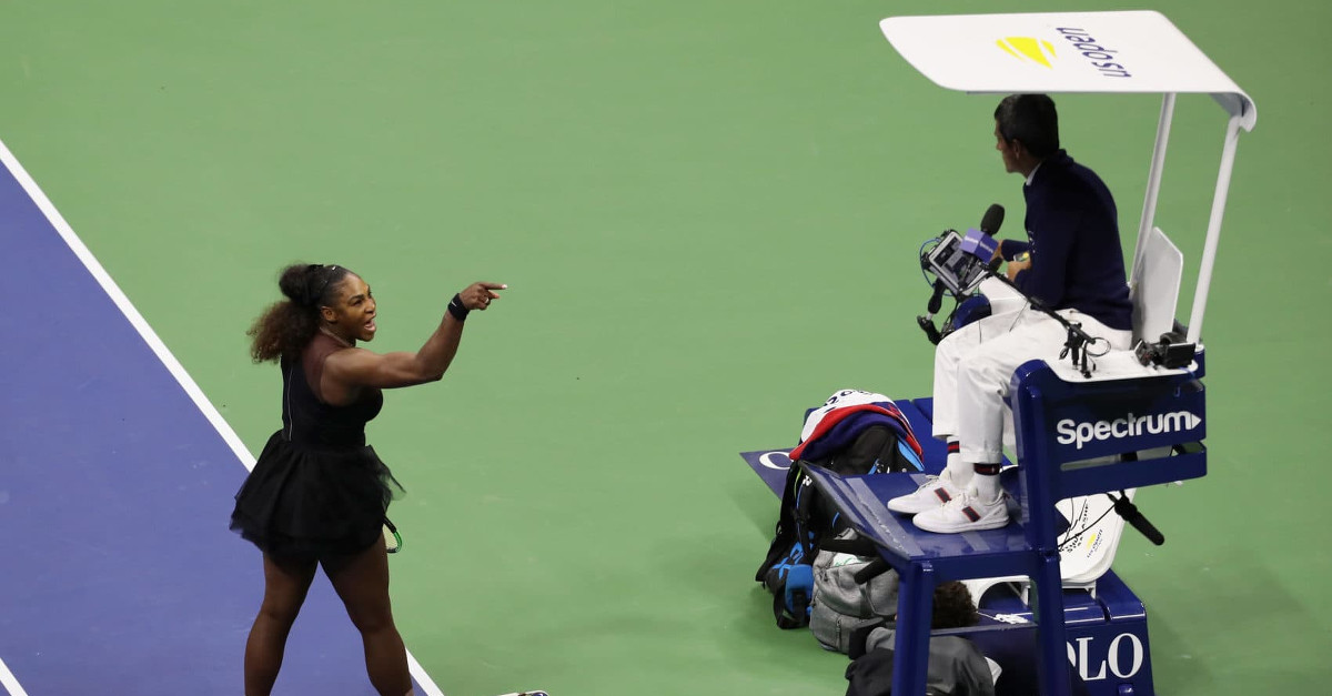 A verdadeira conversa entre Serena Williams e o árbitro Carlos Ramos