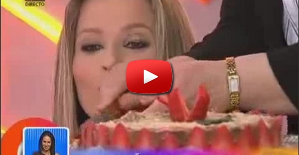 Você na TV - Cristina Ferreira deixa cair o bolo