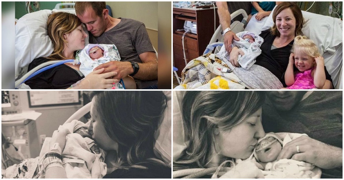 Levou a gravidez até ao fim para poder doar os órgãos da filha que nasceu com doença terminal