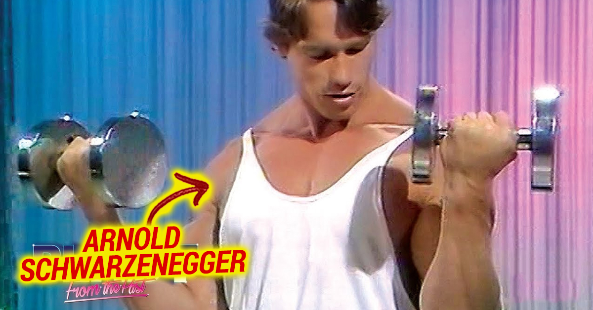 Arnold Schwarzenegger dá dicas aos iniciantes de musculação num vídeo raro