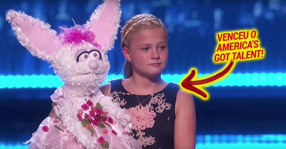 Darci Lynne, a ventríloqua de 12 anos, é a vencedora do America’s Got Talent
