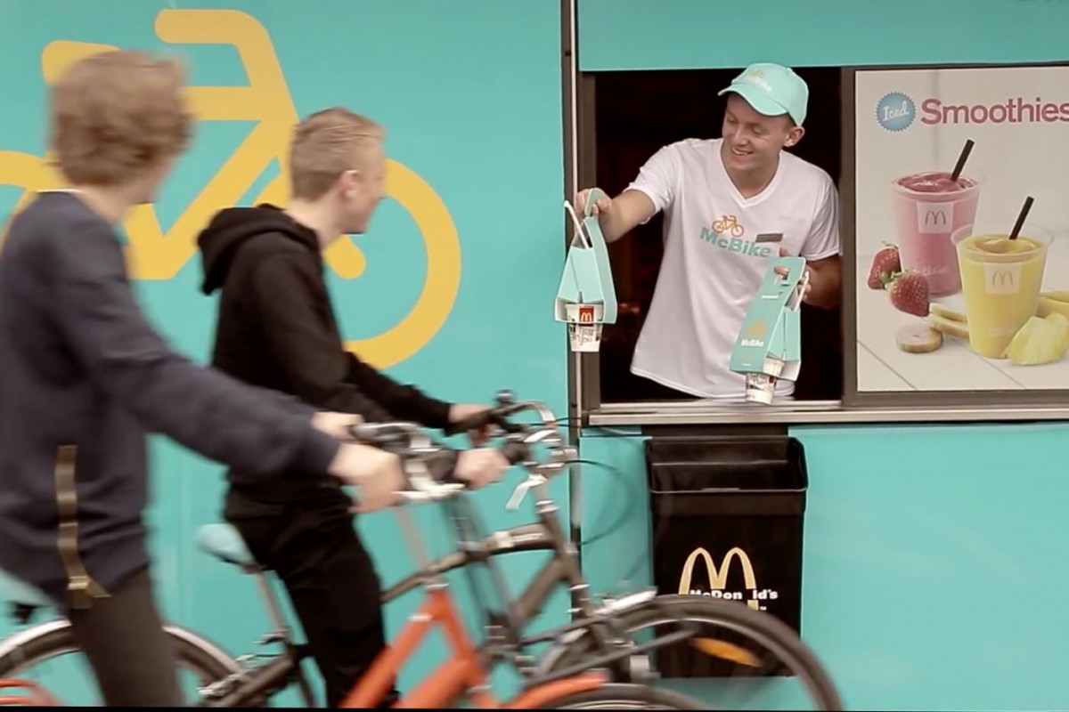 McDonald’s cria McBike: O takeaway para ciclistas