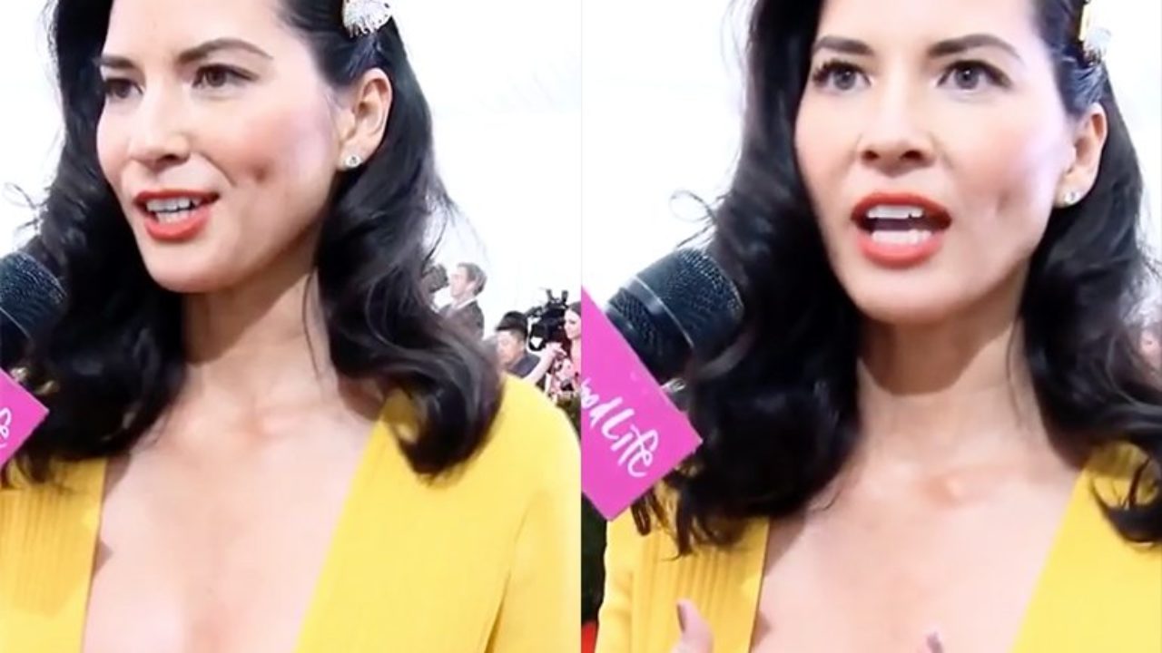 Cameraman fica colado no decote de atriz durante entrevista