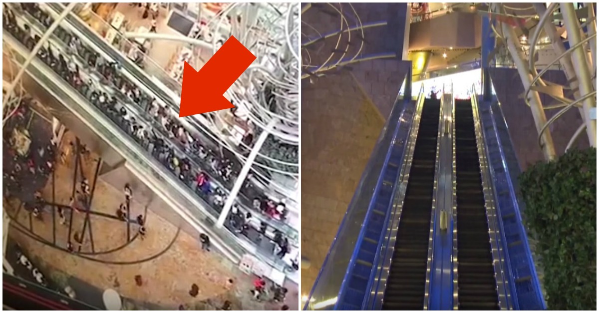 18 pessoas feridas numa escada rolante que mudou de direção
