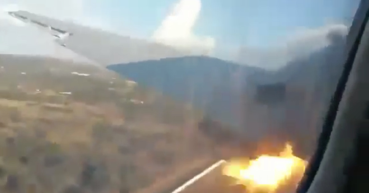 Vídeo arrepiante gravado por sobrevivente mostra queda de avião
