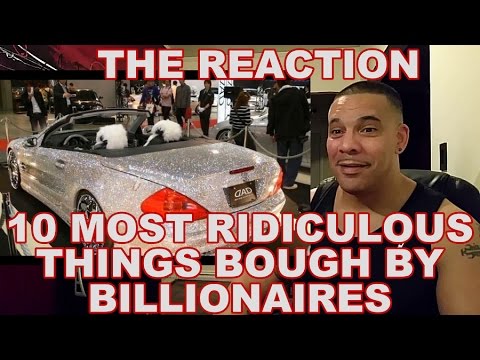 As 10 coisas mais absurdas que os milionários compram