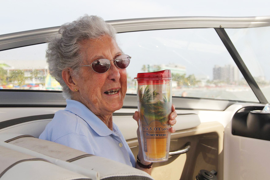 Senhora de 90 com cancro escolheu viver a vida em vez de fazer o tratamento