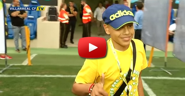 Criança com cancro realiza o sonho de ser futebolista profissional por um dia