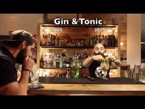 Como se servia um Gin Tónico em 2005 e como se serve um Gin Tónico em 2015