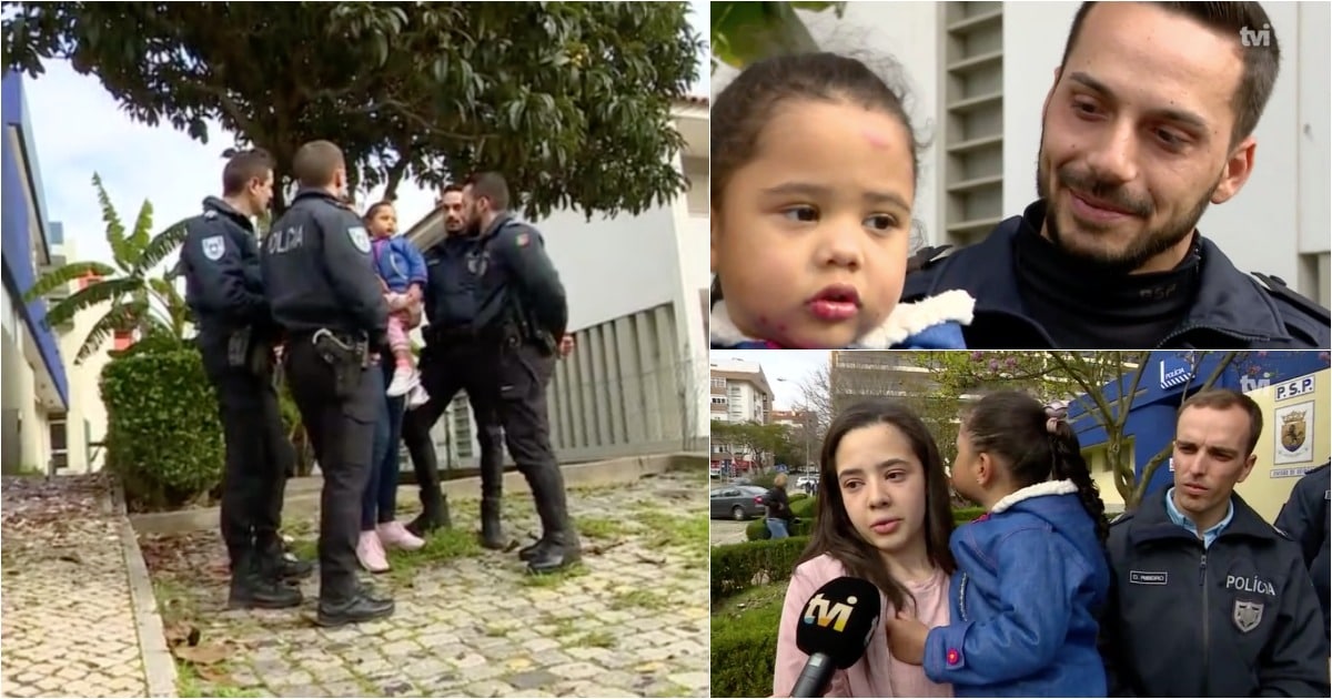 4 agentes da PSP salvam menina em paragem cardiorrespiratória