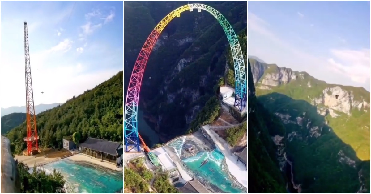 Parque na China tem o baloiço mais assustador do Mundo