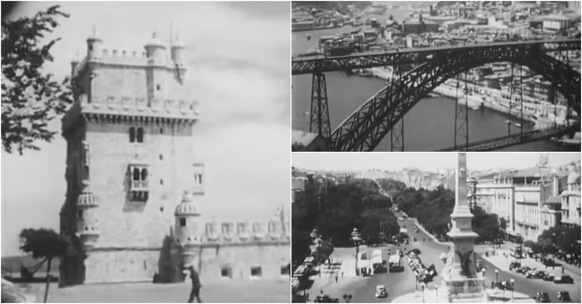 Vídeo mostra como era Portugal em 1950