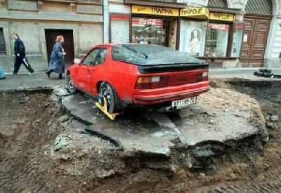 Sera um estacionamento?