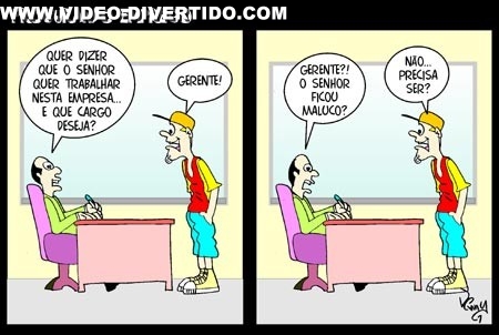 Emprego como gerente
