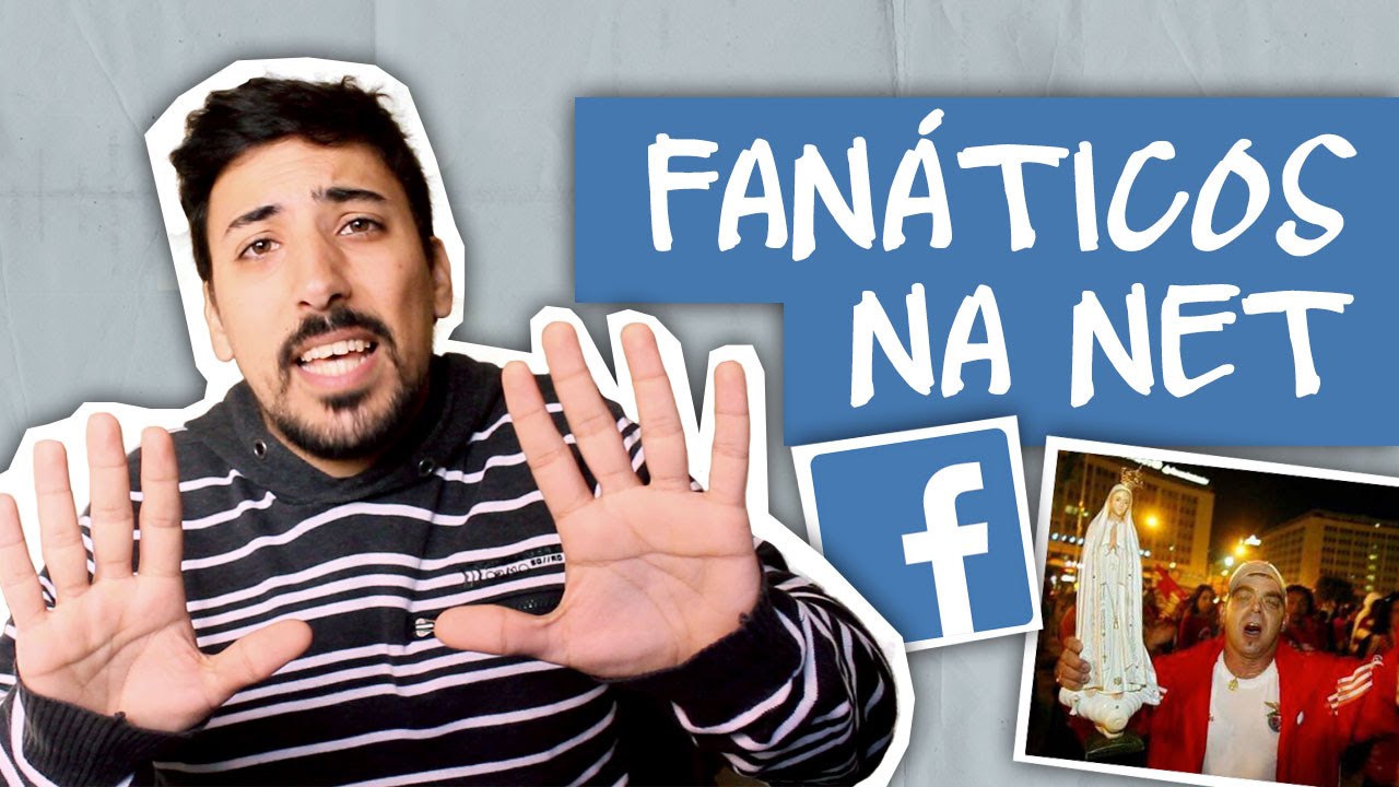 Youtuber deixa recado para os fanáticos de futebol do Facebook