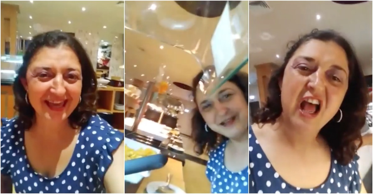 Madalena Menezes a jantar num hotel de luxo pago pela TVI