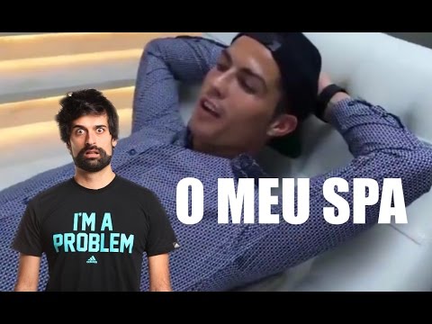 António Raminhos responde a Cristiano Ronaldo mostrando também o seu spa