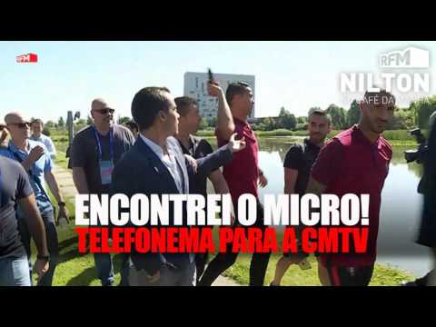 Nilton liga para a CMTV a dizer que encontraram o microfone. Espetacular!