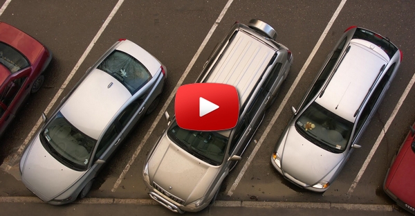 Estacionando o carro com calma