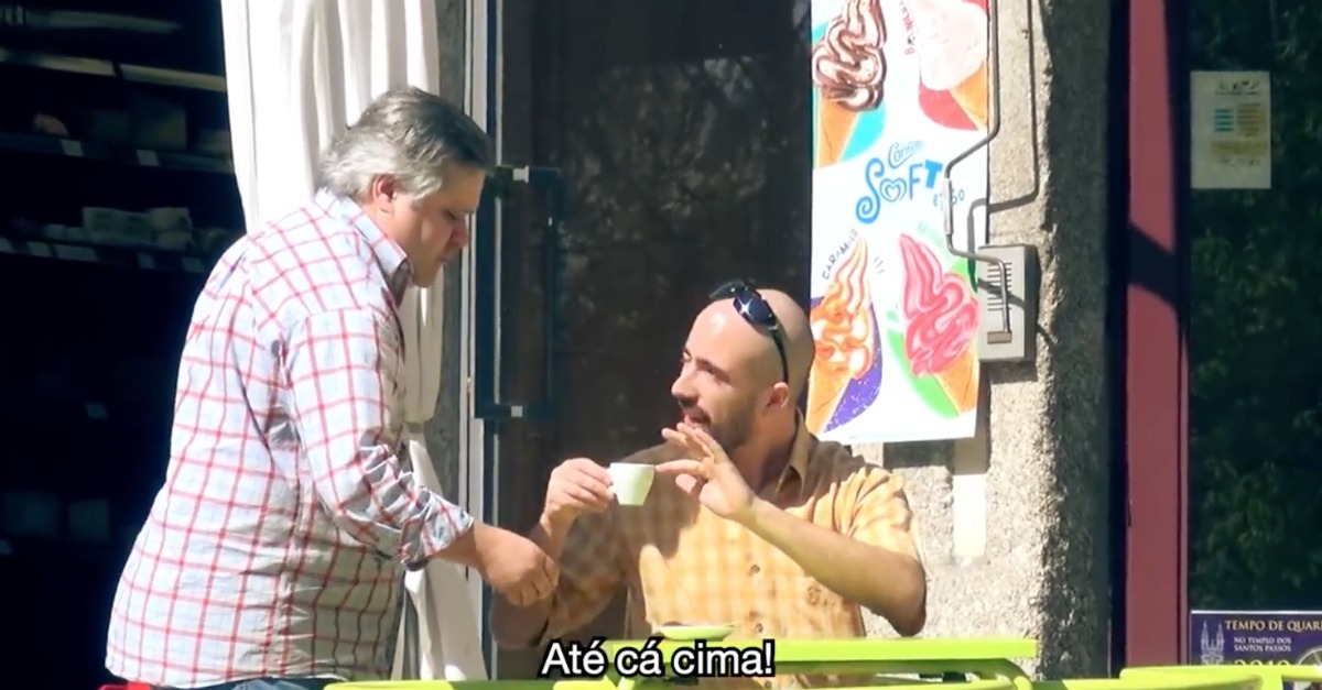 Pierre Zago deixa funcionários a ferver ao pedir um simples café
