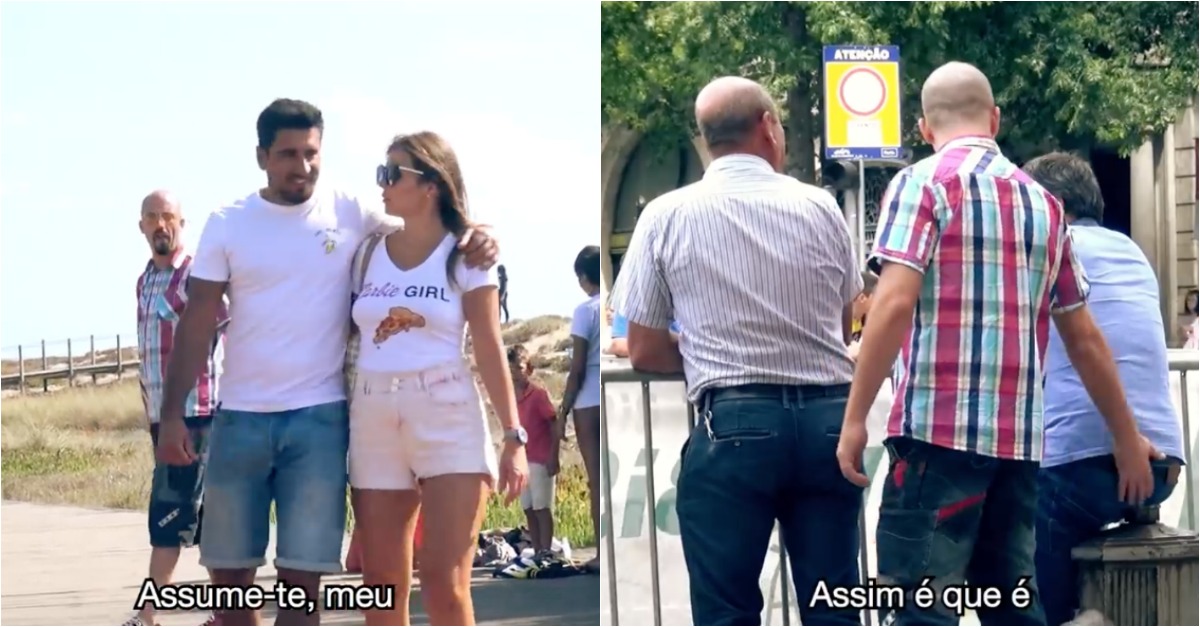 ASSUME-TE, sai do armário... Pierre Zago ataca de novo nas ruas do Porto