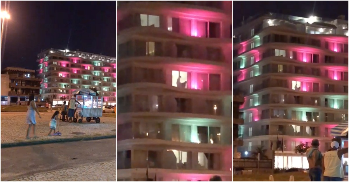 Casal esquece-se de fechar a janela e vizinhança assiste na 1ª fila