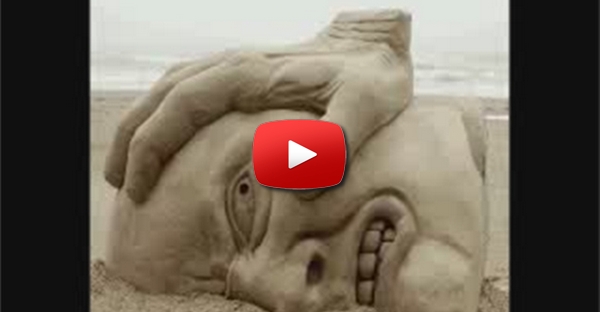 As melhores construções de areia