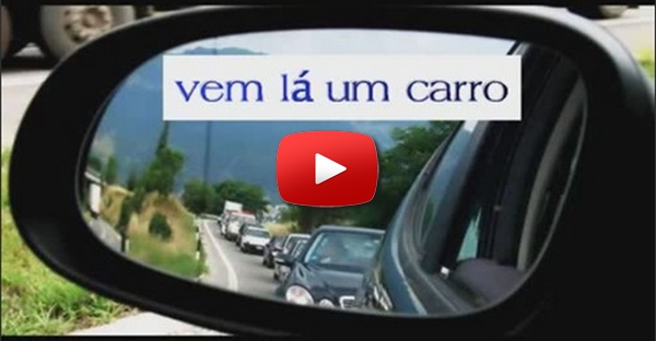 Vem lá um carro!