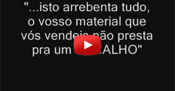 Telefonema real para reclamar de um sistema de video vigilância-Linguagem do norte