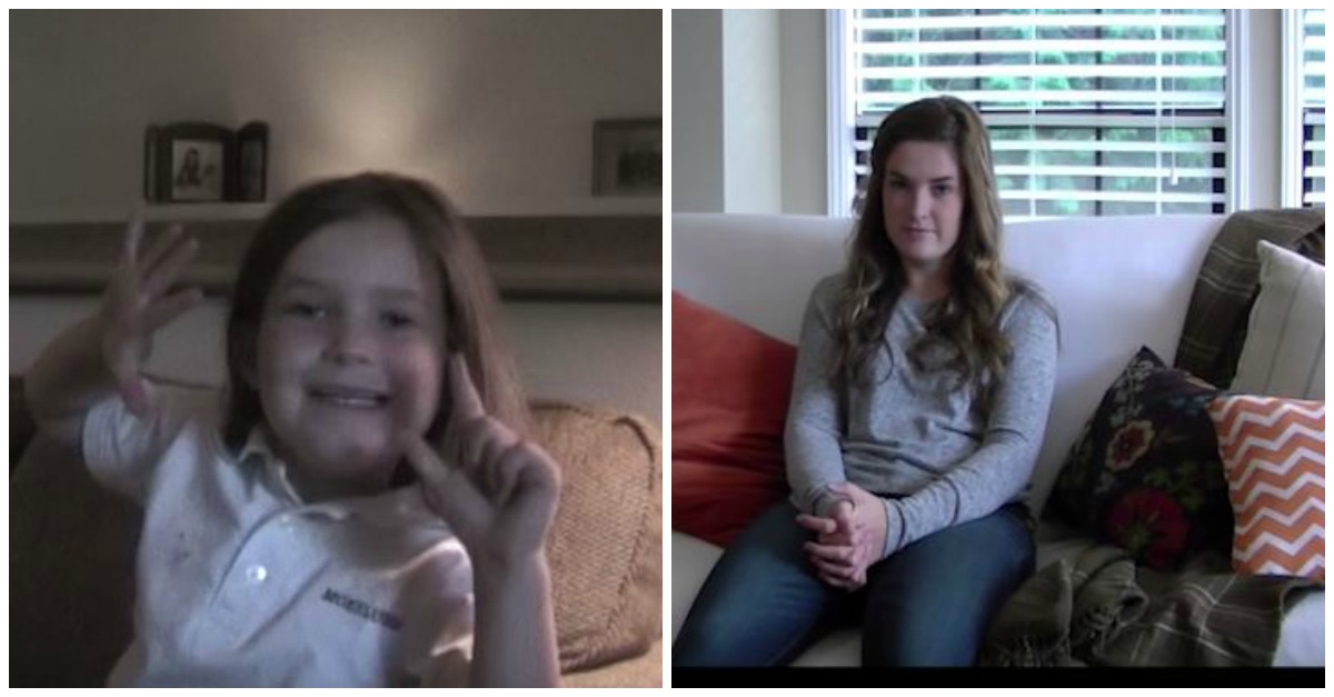 Pai entrevistou filha no primeiro dia de aulas durante 12 anos para fazer este vídeo