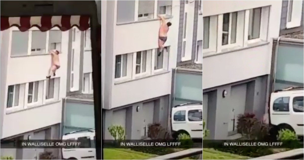 Quando o marido da amante chega mais cedo a casa... não existem muitas saídas