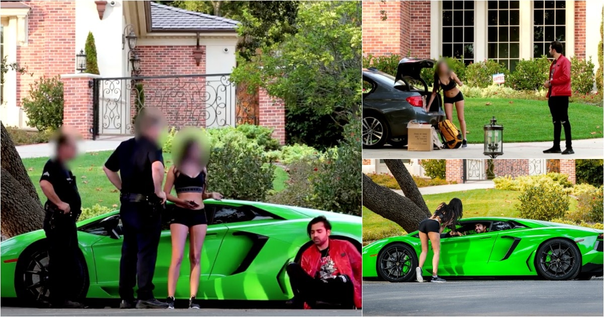 GOLD DIGGER é desmascarada e chama a polícia