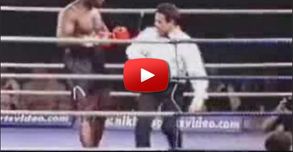 Acidente em Kick-boxing